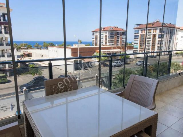 Alanya Kestelde Deniz Manzaralı Denize 100m 1+1 Eşyalı Daire