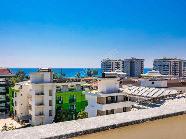 Alanya Kestelde Deniz Manzaralı Full Kompleks Sıfır 2+1 Dubleks