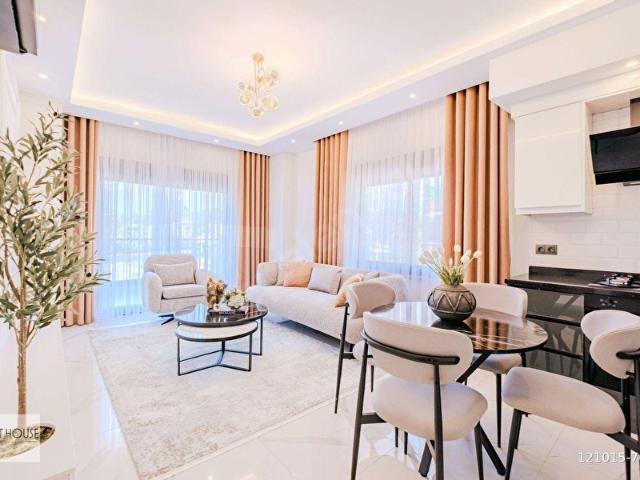 ALANYA KESTELDE LÜX MOBİLYALI DENİZE YAKIN 2+1 SATILIK DAİRE