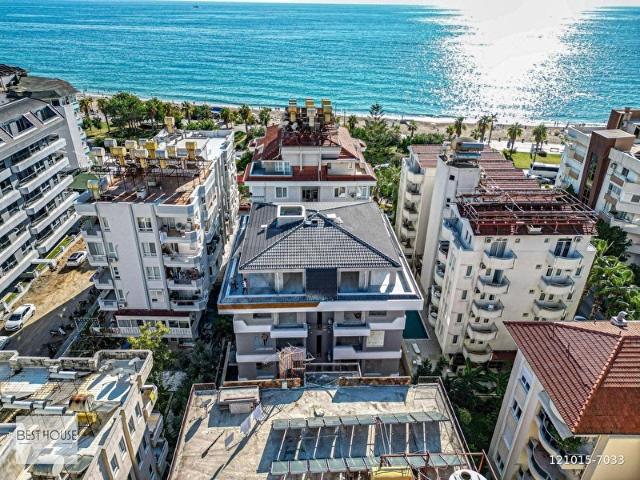ALANYA KIZLARPINARINDA KLEOPATRA PLAJINA 50 METRE MESAFEDE SATILIK 2+1 DAİRE