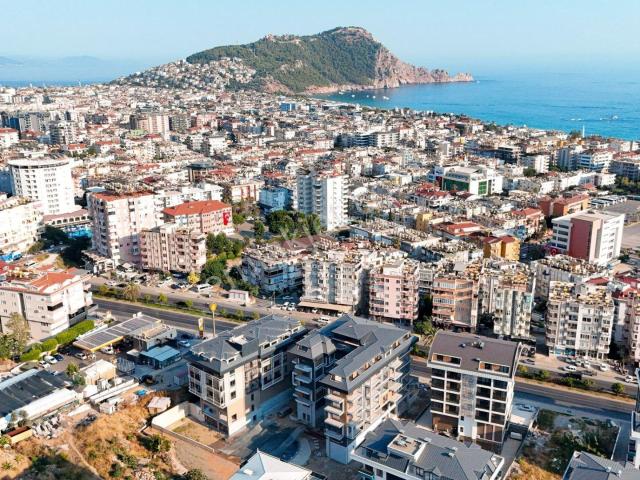 Alanya Kleopatra’da Denize 650 M Merkezi Konumda Sıfır Binada 2+1 Satılık Daire