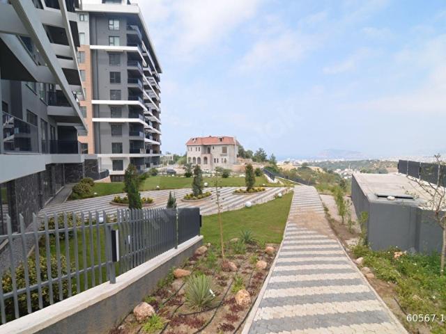 Alanya Küçüker Tower'da Havuzlu Site İçerisinde Kiralık 1+1Daire