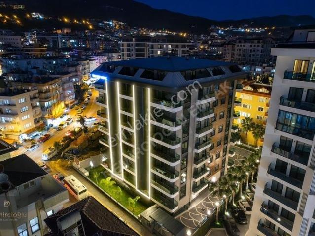 Alanya Hacette Sıfır Aktiviteli Sitede 2+1 Eşyalı Kiralık Daire