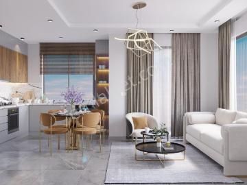 Alanya Hacet Mah.denize 50 Metre Satılık Sıfır 2+1 Daire