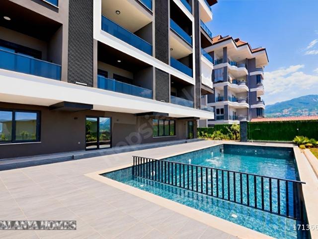 ALANYA ÇIPLAKLI'DA SATILIK 1+1 HAVUZ VE DENİZ MANZARALI DAİREMİZ