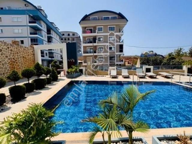 Alanya Oba 1+1: 55 М2: Eşyali: Yeni Aktiviteli Site