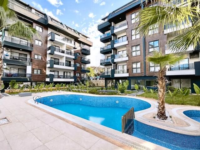 Alanya Oba'da Aktiviteli Butik Sitede Satılık Eşyalı 2+1 Daire