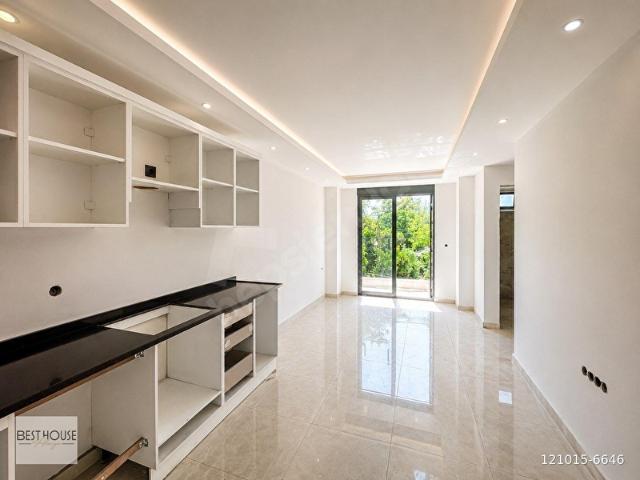 ALANYA OBADA DOĞAYLA İÇ İÇE SIFIR PROJE 1+1 SATILIK DAİRE