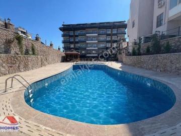 Alanya Oba'da Kiralık 1+1 Havuzlu Daire