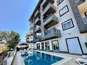 Alanya Oba'da Kiralık 2+1 Havuzlu Kale Ve Deniz Manzaralı Daire