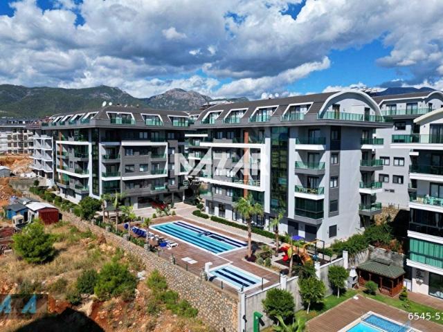 Alanya Obada Kiralık Eşyalı 1+1 Daire 48 m2 Sea Pearl Park