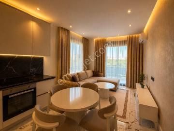 Alanya Oba'da Lüks Komplekste Full Eşyalı 1+1 Kiralık Daire