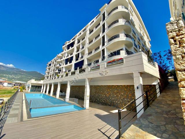 Alanya Oba'da Lüks Resıdence'ta Full Eşyalı 2+1 Satılık Daire
