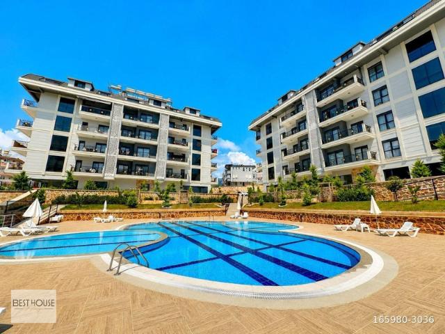 ALANYA OBA'DA LÜKS RESIDENCE'TA SIFIR 4+1 DUBLEKS SATILIK DAİRE