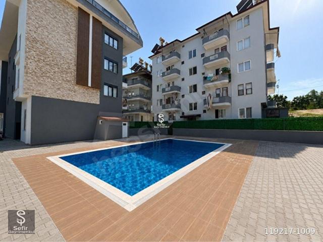 ALANYA OBA'DA MERKEZDE SATILIK SIFIR 1+1 HAVUZLU DAİRE