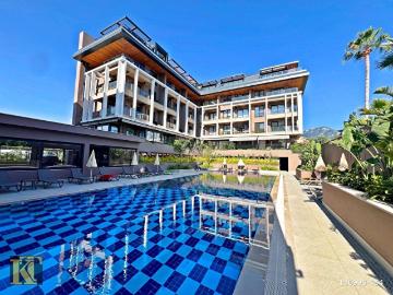 ALANYA OBADA SATILIK 2+1 SİTE İÇİ HAVUZLU ÖZEL BAHÇELİ LÜX DAİRE