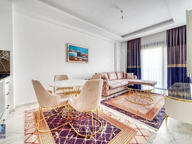 ALANYA OBA'DA YENİ RESİDENCE SIFIR EŞYALI 1+1 DAİRE