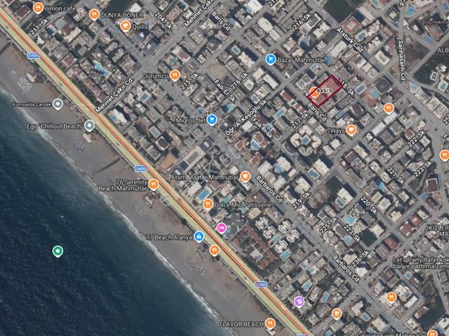 Alanya Mahmutlar Cumhuriyet Mh. Barış Cd. Kiralık 3+1 Daire