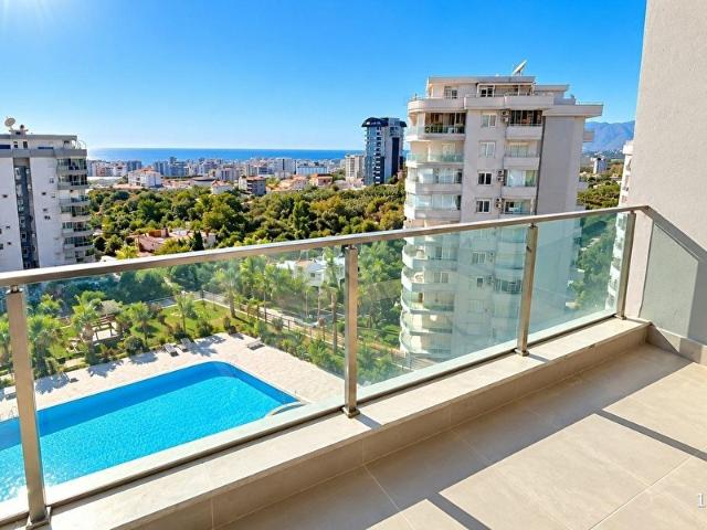 ALANYA MAHMUTLAR SATILIK GENİŞ 1+1 DENİZ MANZARALI 0 DAİRE