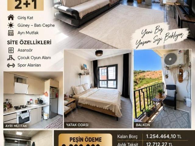 ALANYA MAHMUTLAR TOKİDE TAKSİTLİ SATILIK 2+1