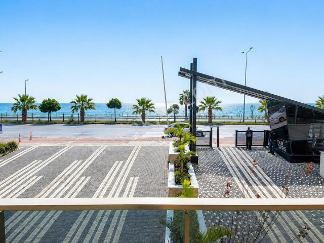 Alanya Mahmutlar 2+1 85m2 Eşyalı Denize Sıfır Kale Ve Deniz Manz