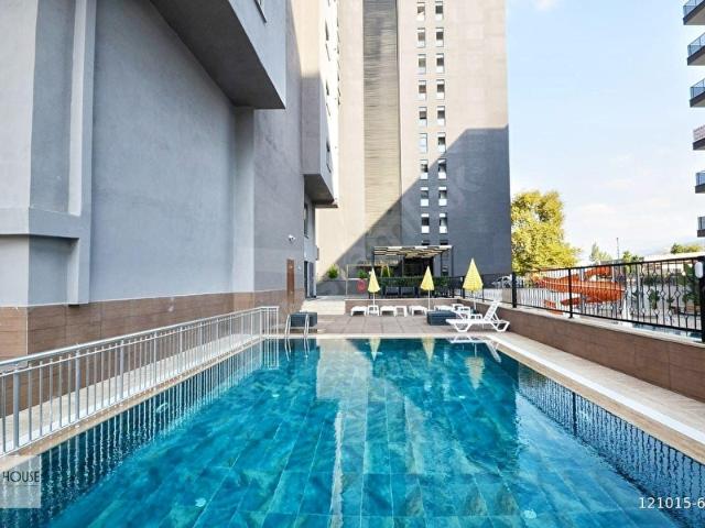 ALANYA MAHMUTLARDA BUTİK SİTEDE MERKEZİ KONUMDA 1+1 DAİRE