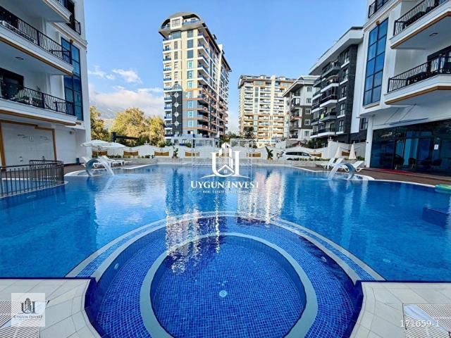 ALANYA MAHMUTLAR'DA KİRALIK 1+1 EŞYALI FULL AKTİVİTELİ LÜX DAİRE