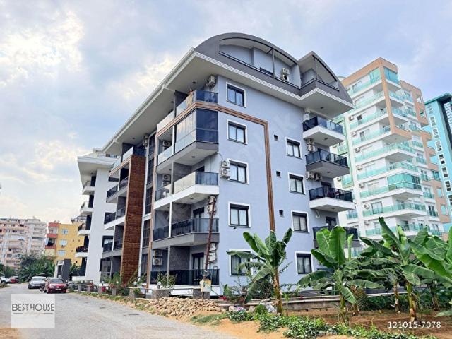 ALANYA MAHMUTLARDA SIFIR SİTEDE DENİZE 400 M MESAFEDE SATILIK 1+1 DAİRE