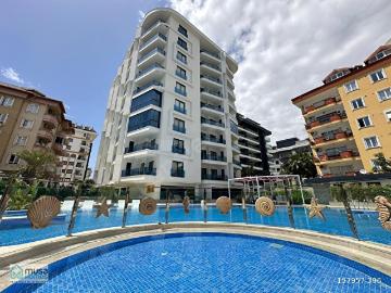 ALANYA MERKEZ BEST HOME 35 SİTESİNDE 1+1 EŞYALI DAİRE