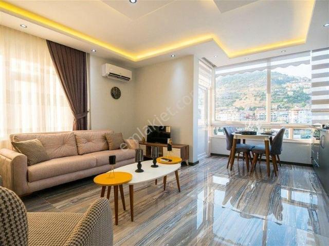 Alanya Merkez’de Lüks Eşyalı 1+1 Satılık Daire – Merkezi Konumda