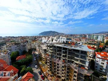 Alanya Merkez Güllerpınarında Satılık 2+1 Deniz Manzaralı Daire