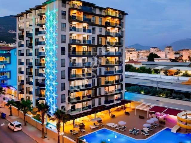 Alanya Merkez Granada Sitesinde Kiralık 1+1 Full Eşyalı Daire
