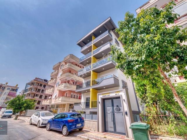 Alanya Merkez Sıfır Bina Full Eşyalı Satılık 1+1