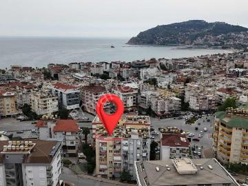 Alanya Merkezde 2+1 Önü Açık Daire