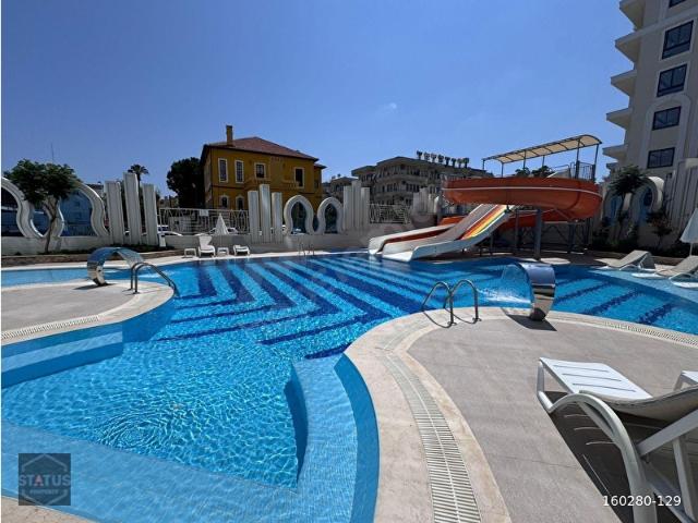 Alanya Merkezde Kale Manzaralı Lüks 1+1