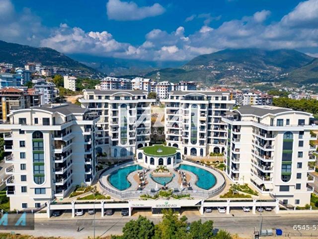 Alanya Çıplaklı'da Kiralık 4+1 Geniş Daire Boutique Vadi