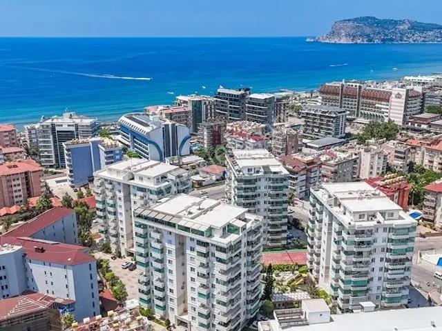 Alanya Tosmur Mah 2+1 120 M2 Denize Yakın Site İçinde Merkezde