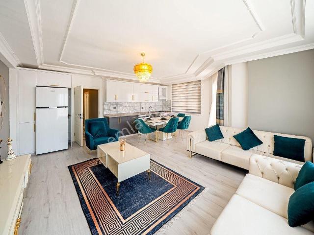 Alanya Tosmur’da Deniz Manzaralı 2+1 Full Eşyalı Daire – Denize 500 M