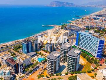 Alanya Tosmur Satılık 1+1 Deniz Manzaralı Daire