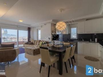Alanya Tosmur'da Deniz Ve Kale Manzaralı Geniş 2+1 Lüks Daire