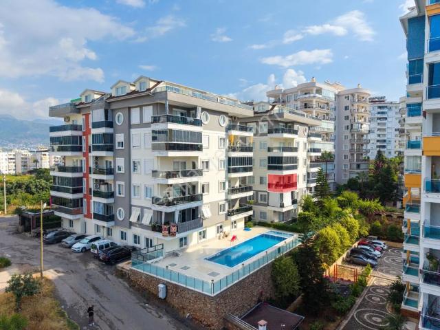 Alanya Tosmurda Denize 850 M | 115 M² 2+1 | Havuzlu Site