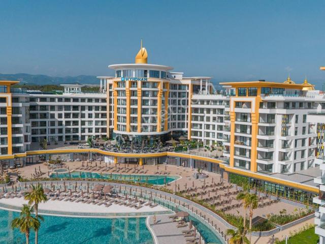Alanya Türkler’de Muhteşem Rezidans İçerisinde Geniş Plana Sahip 1+1 Satılık Daire