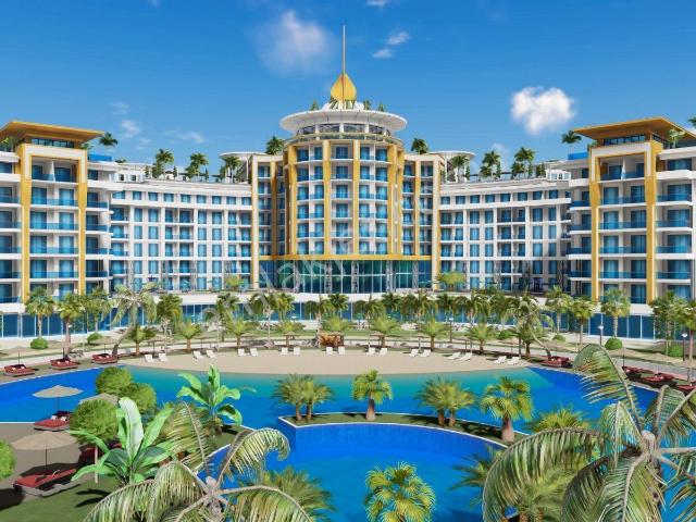 Alanya Türkler Mah.full Kompleksli Lux Eşyalı Satılık 3+1 Daire