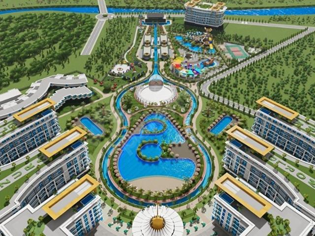 ALANYA TÜRKLER MAH.FULL KOMPLEKSLİ LUX EŞYALI SATILIK 3+1 DAİRE