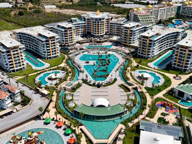 Alanya Türklerde Otel Konseptli Eşyalı 1+1 Satılık Daire