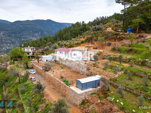 Alanya Türktaşta 2.288 m Satılık Tarla ve 2 Ayrı Müstakil Ev