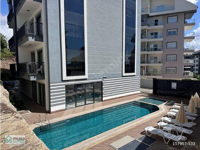 ALANYA YUKARI OBA'DA 1+1 SIFIR KAT MÜLKİYETLİ DAİRE