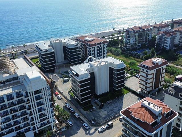 ALANYADA DENİZE SIFIR LÜKS SİTE İÇERİSİNDE SATILIK 4+1 DUBLEKS DAİRE