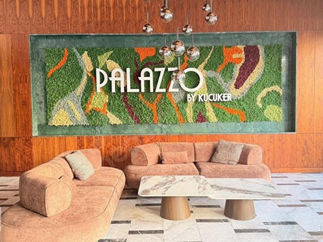 ALANYANIN LÜX SİTELERİNDEN THE PALAZZODA SATILIK 1+1 DAİRE