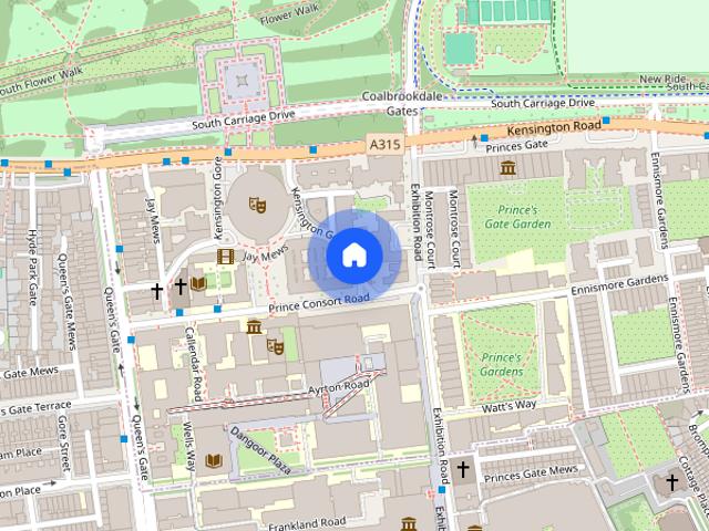 Albert Hall Mansions, London